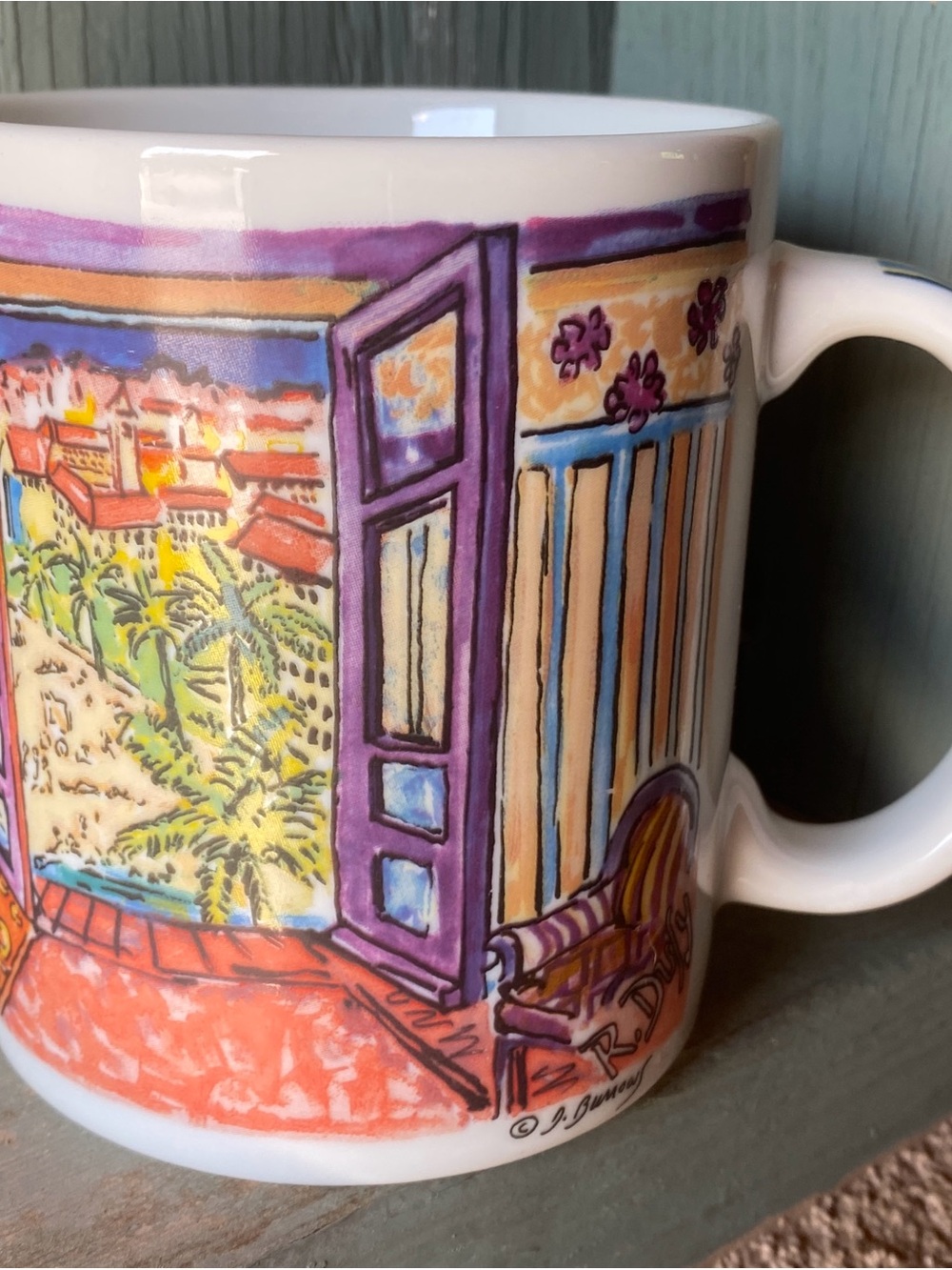 Dufy Chaleur Masters collection Mug by Burrows